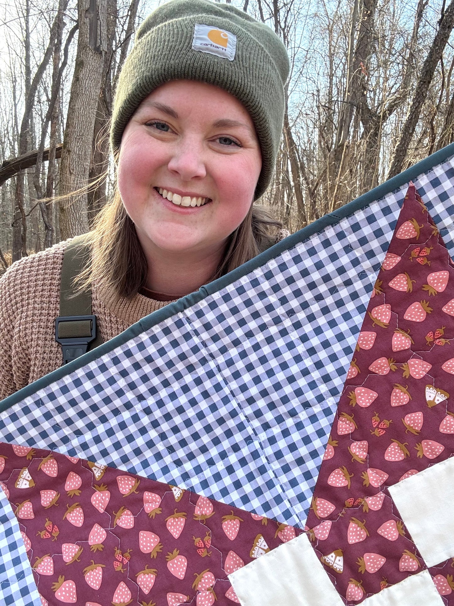 Mini-quilt (car seat sized)