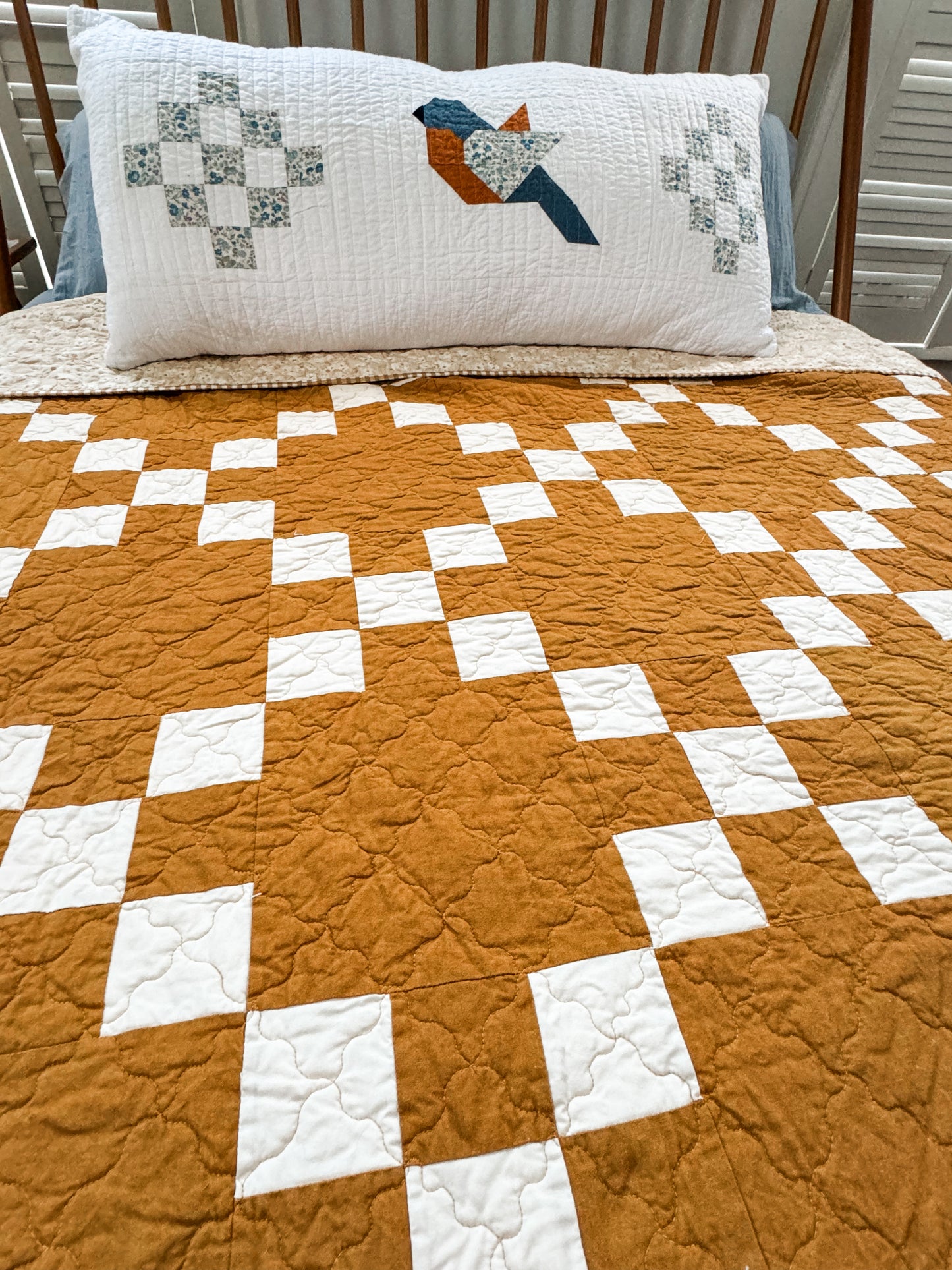 Irish Chain Quilt Pattern - PDF