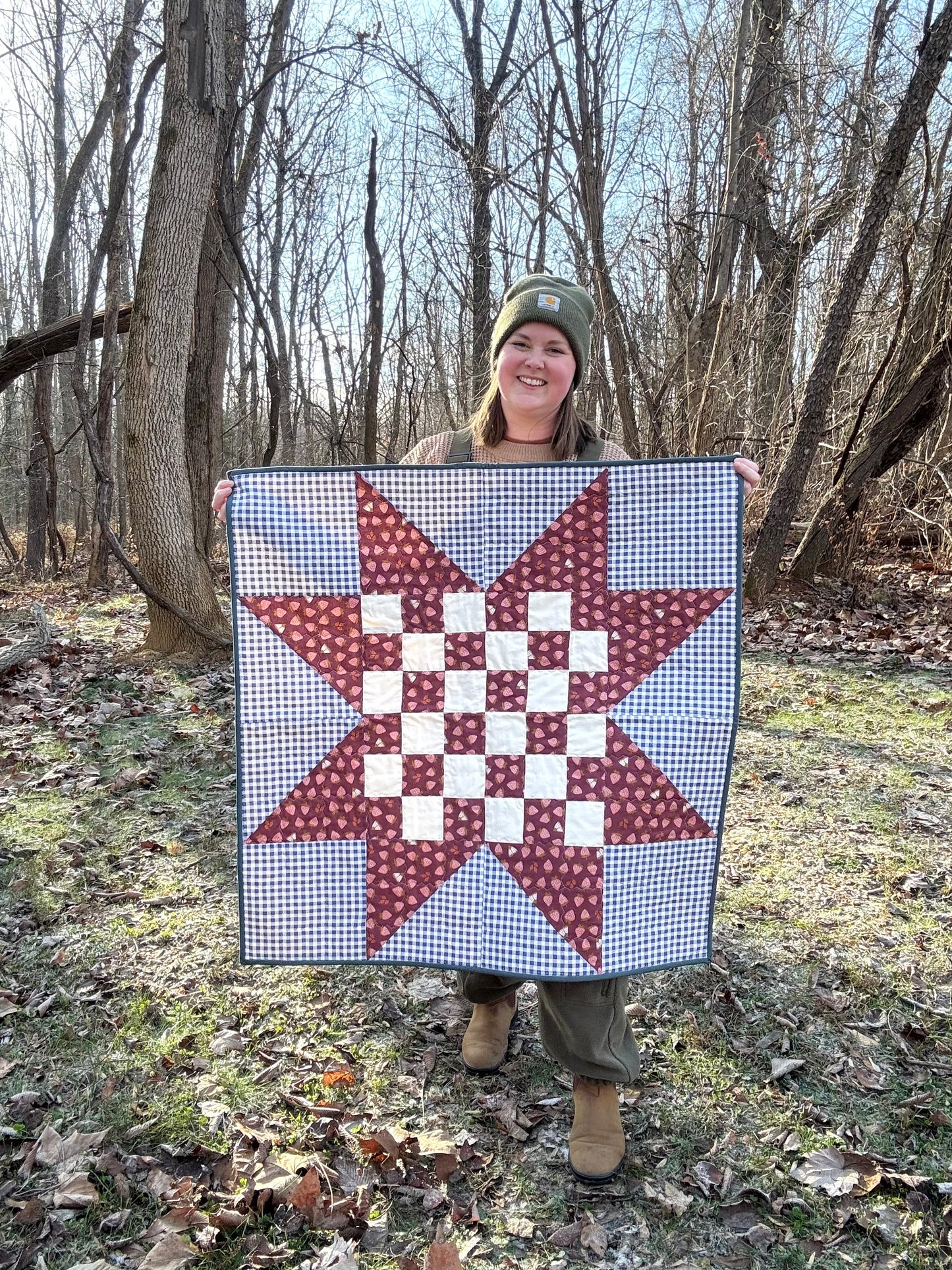 Mini-quilt (car seat sized)