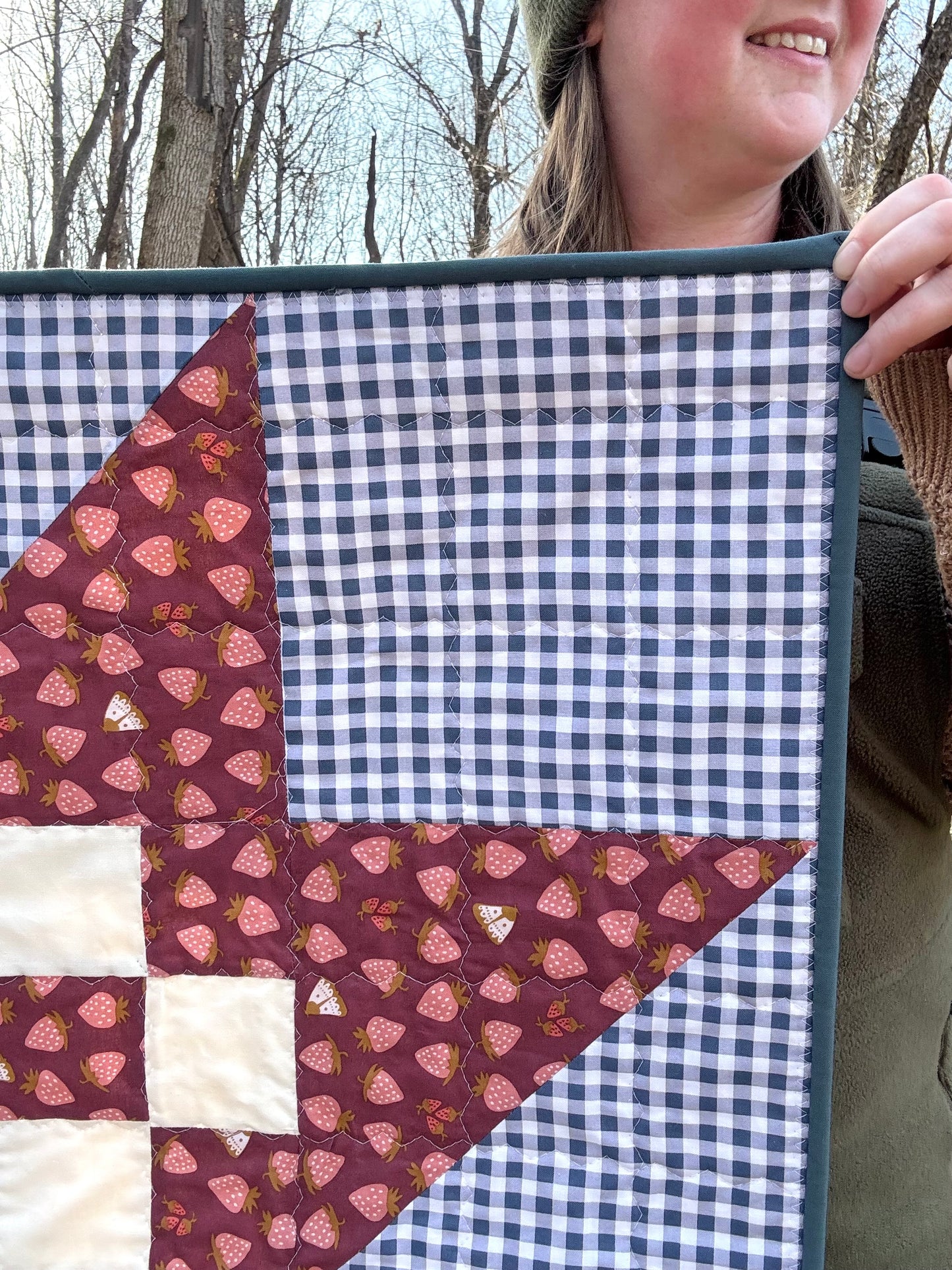 Mini-quilt (car seat sized)