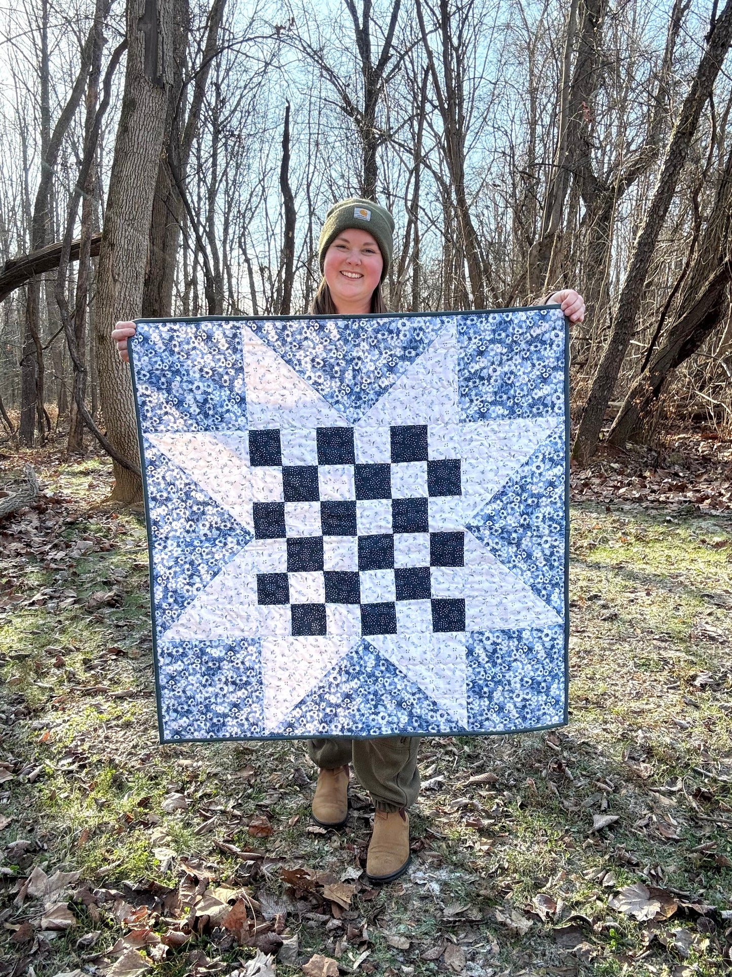 Mini-quilt (car seat sized)