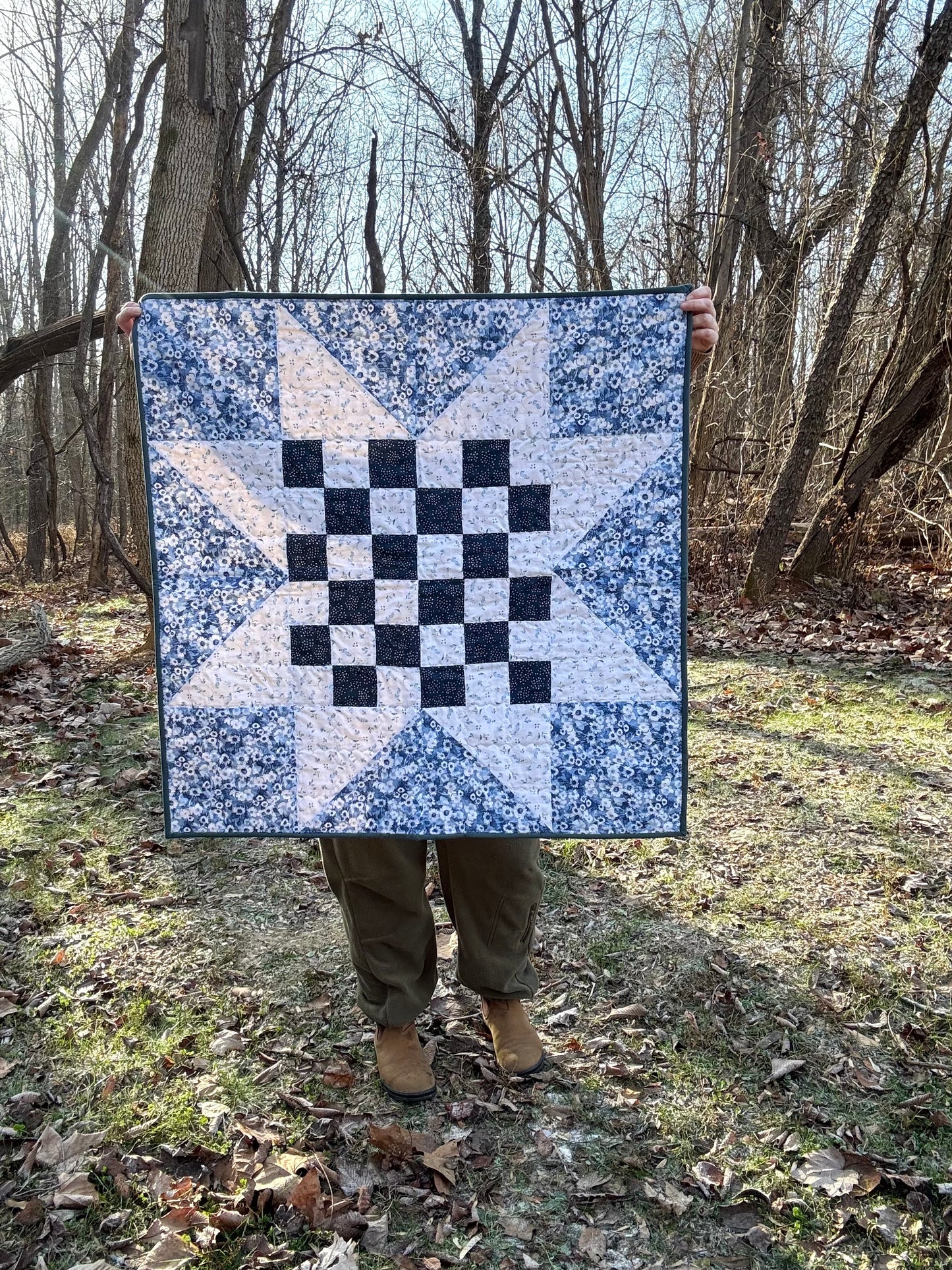 Mini-quilt (car seat sized)