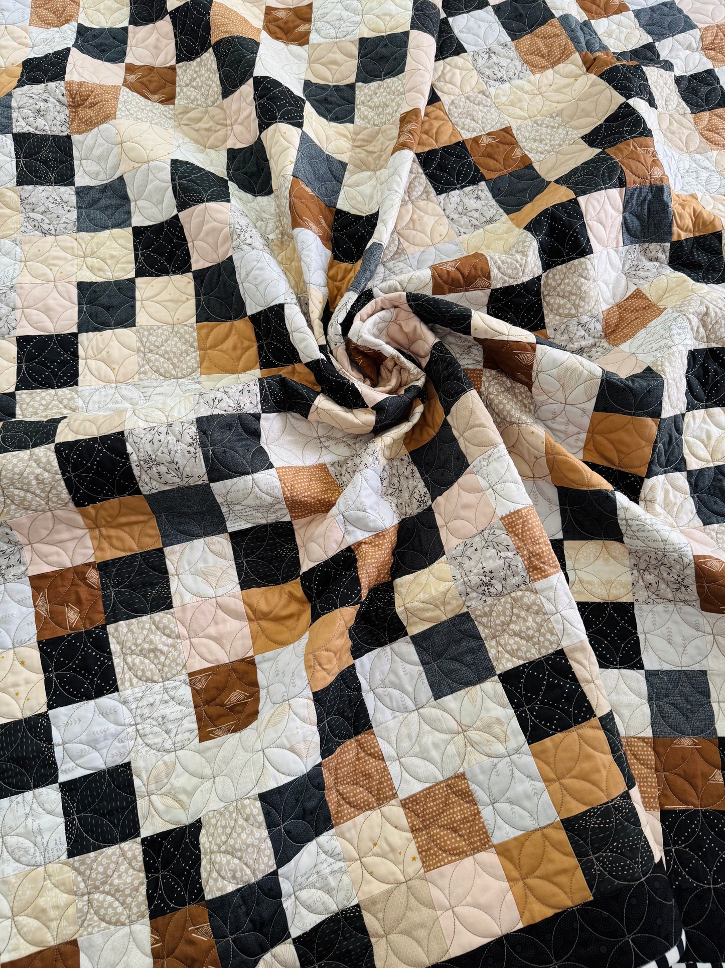 Moody 9-Patch - Finished Quilt