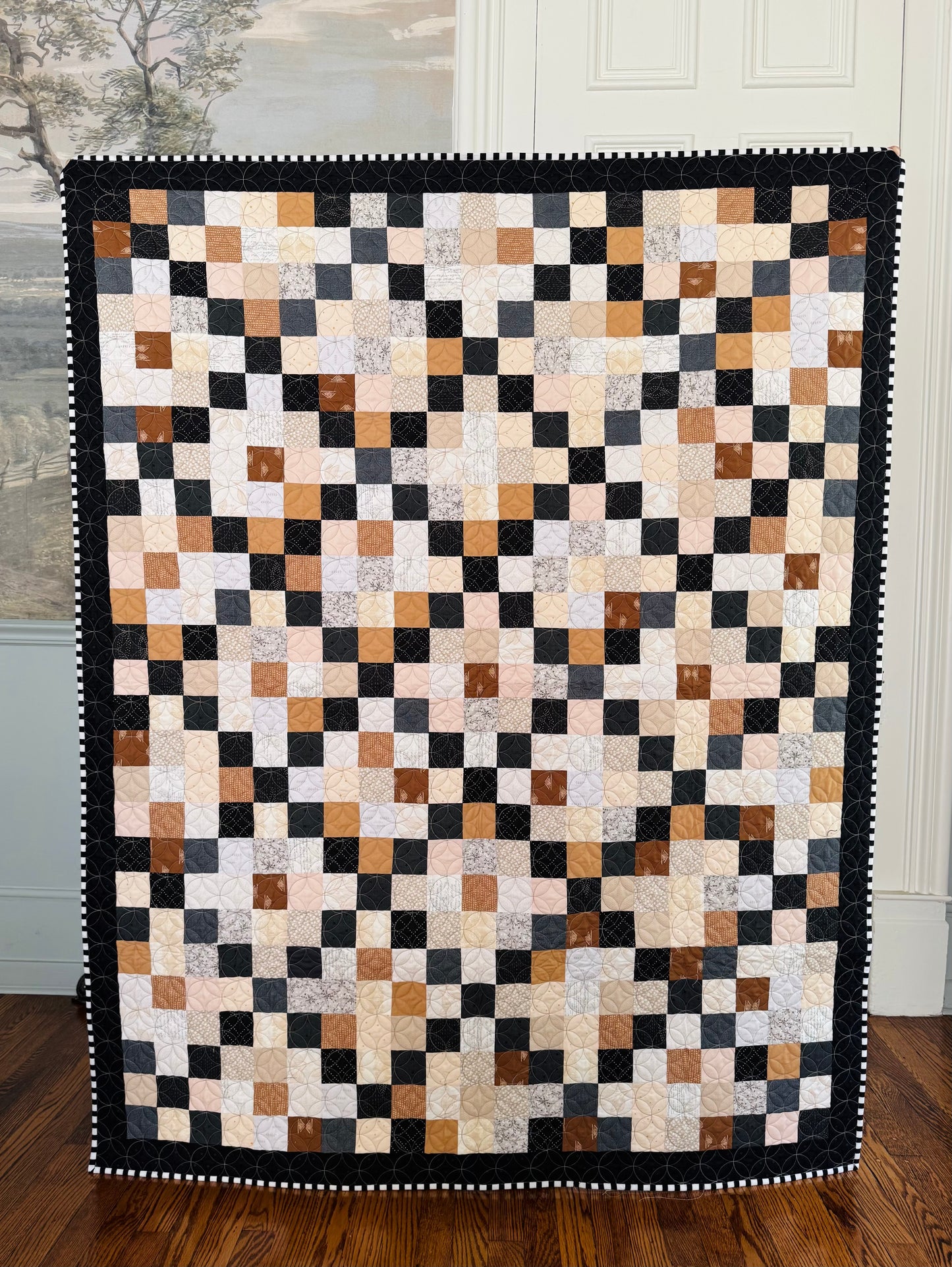 Moody 9-Patch - Finished Quilt