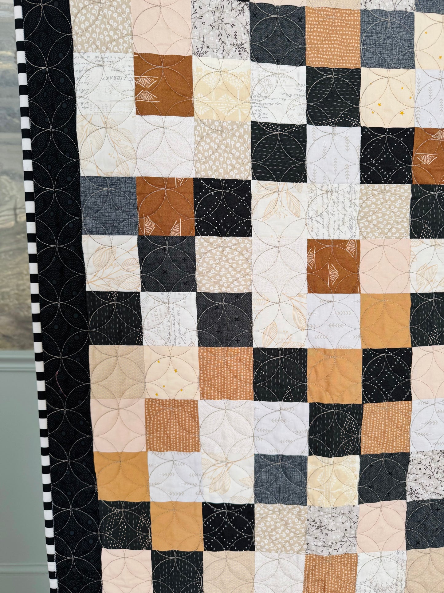 Moody 9-Patch - Finished Quilt