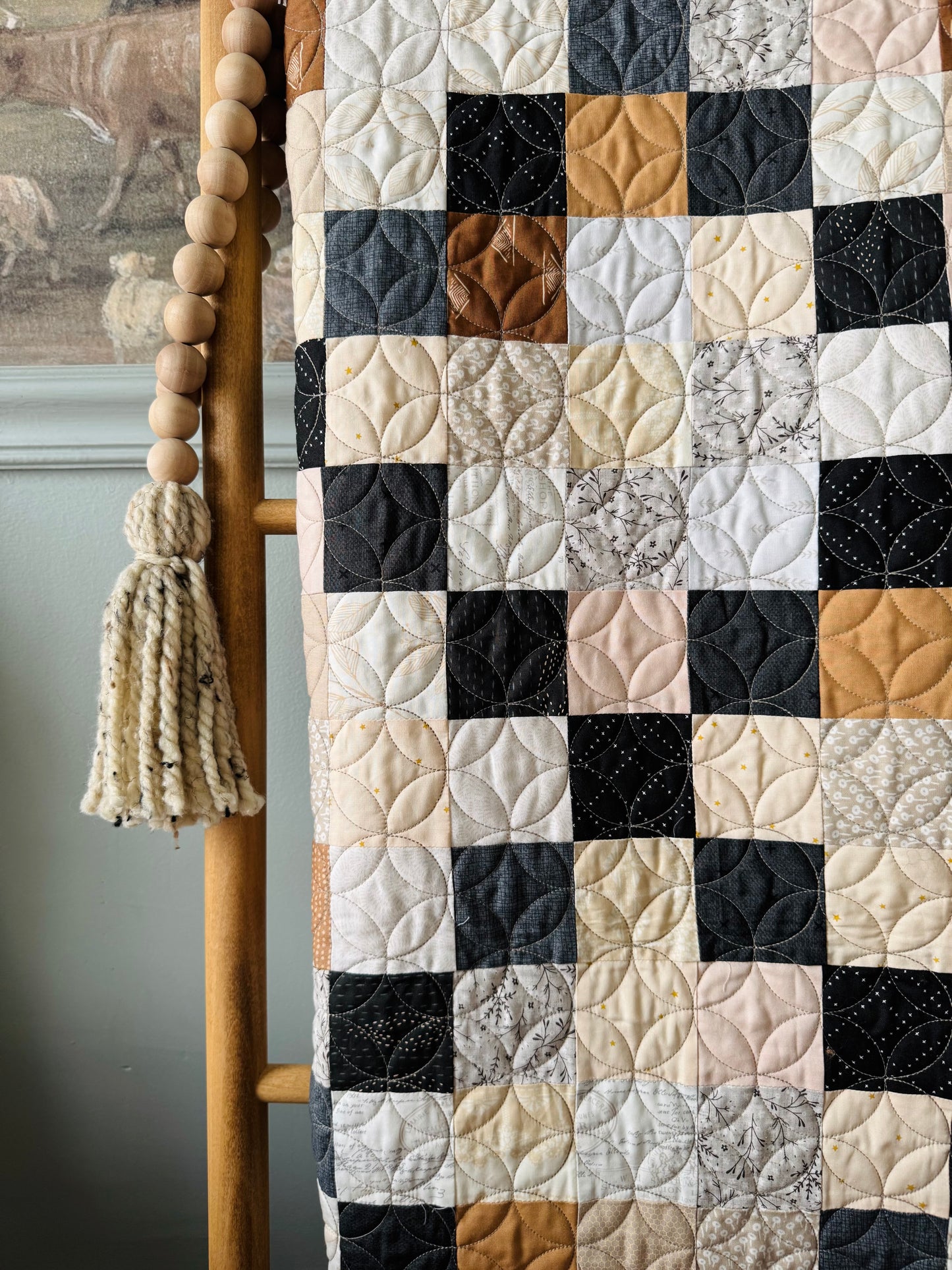 Moody 9-Patch - Finished Quilt