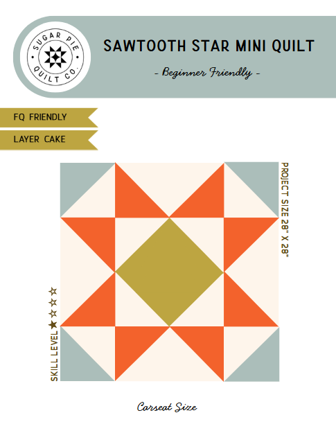 Mini Quilt - Digital Pattern